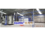 Semi-Automatic Powder Coating Line for Aluminum Profile